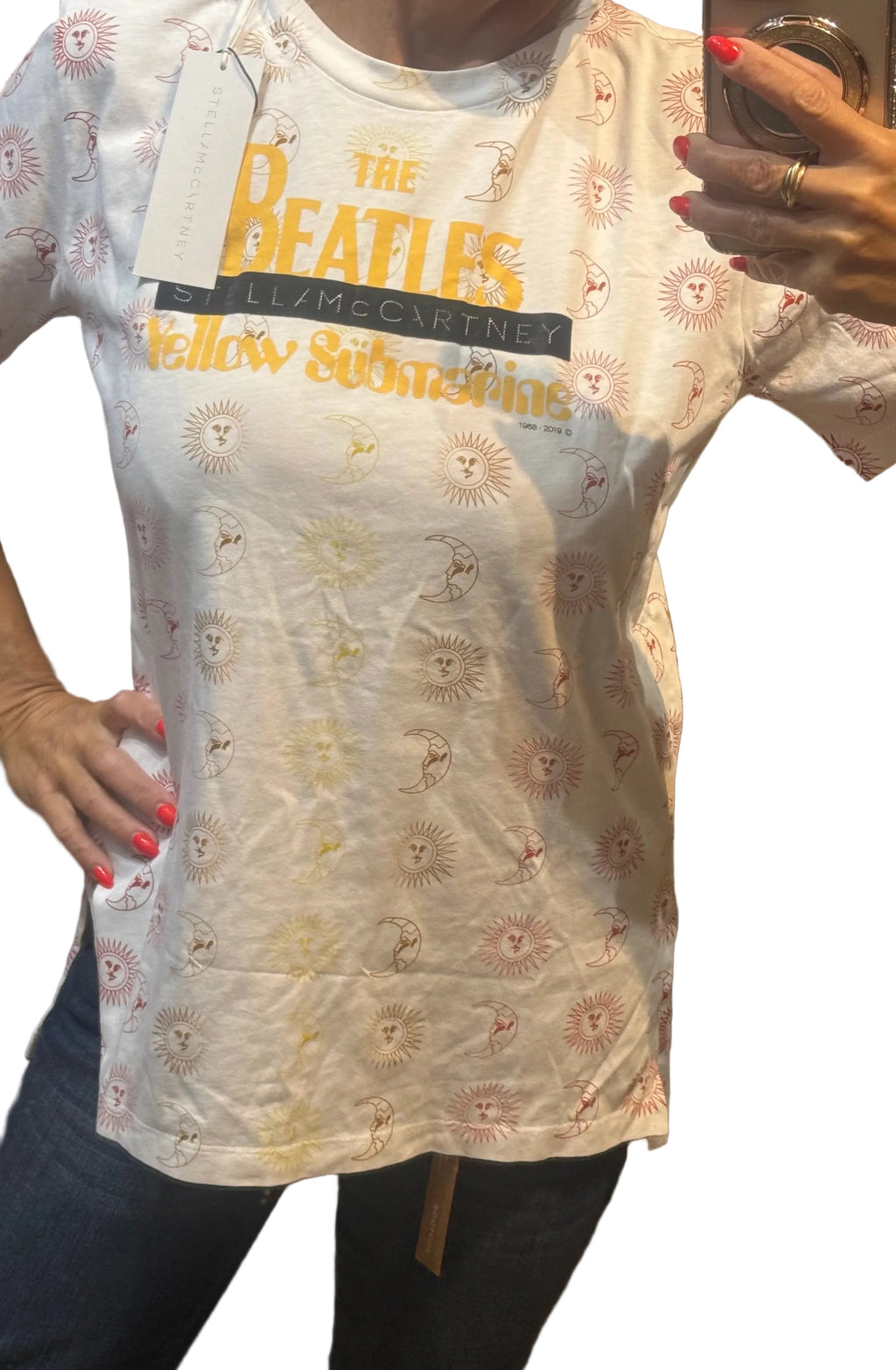 ✨Neuf 490€ - Stella McCartney x The Beatles - T-shirt collector - Homme XS ok S / femme S ok M ✨