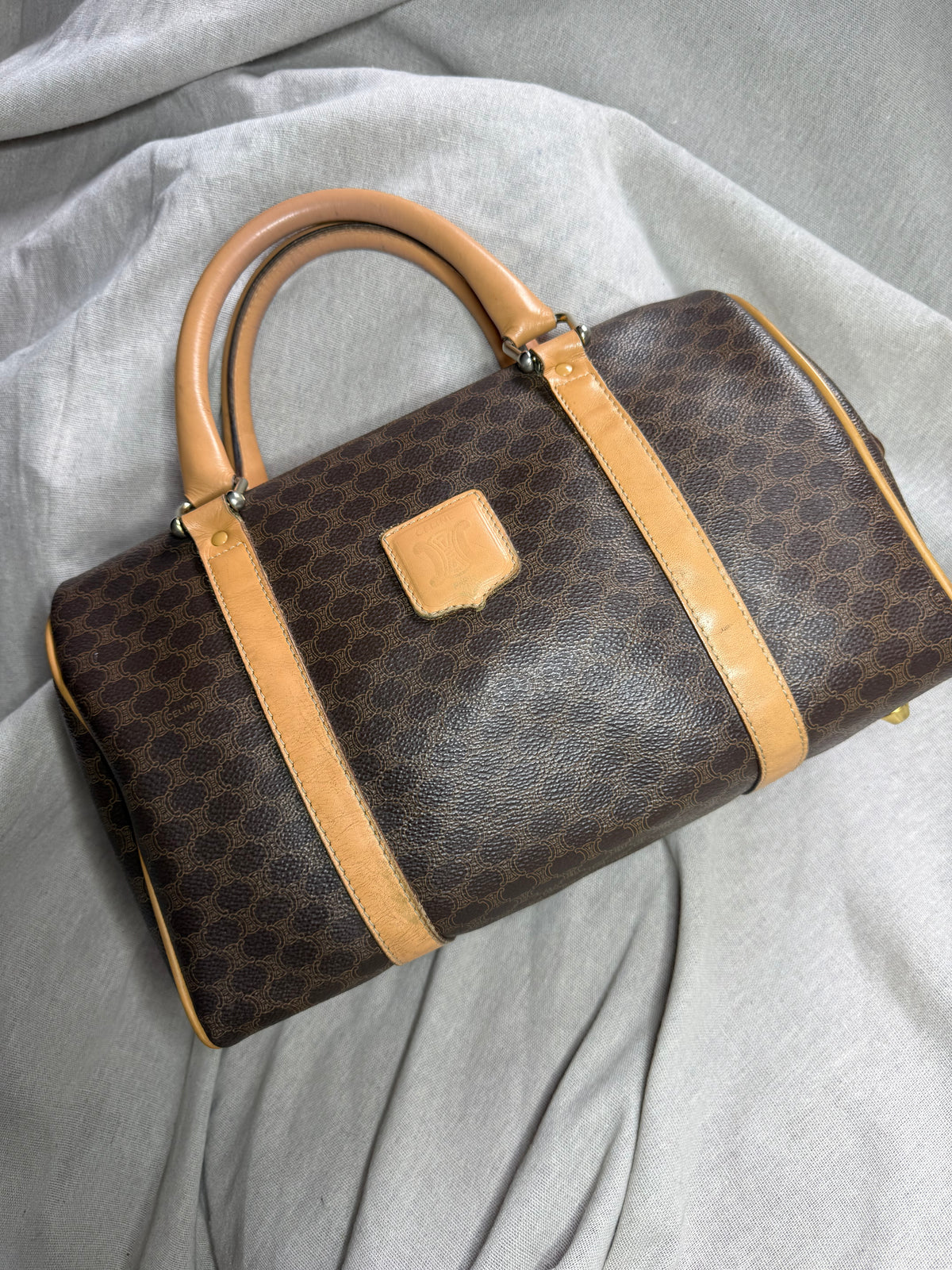✨ Sac Céline Boston 30 Macadam Vintage – Une Pépite Iconique ✨