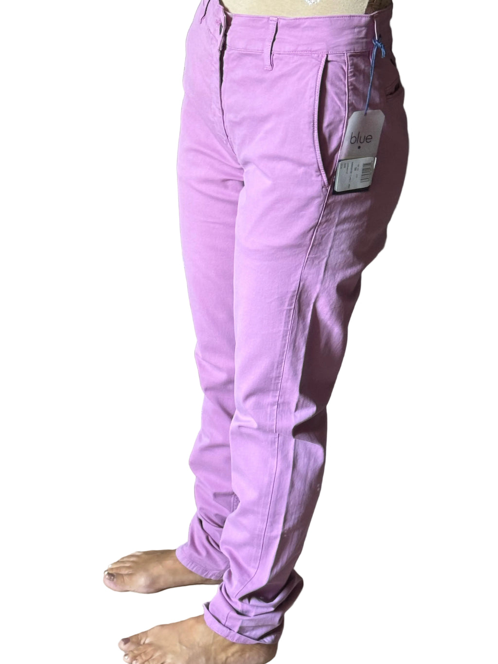 ✨ Neuf 99€ - Serge Blanco - Pantalon Chino Framboise - T38 ✨