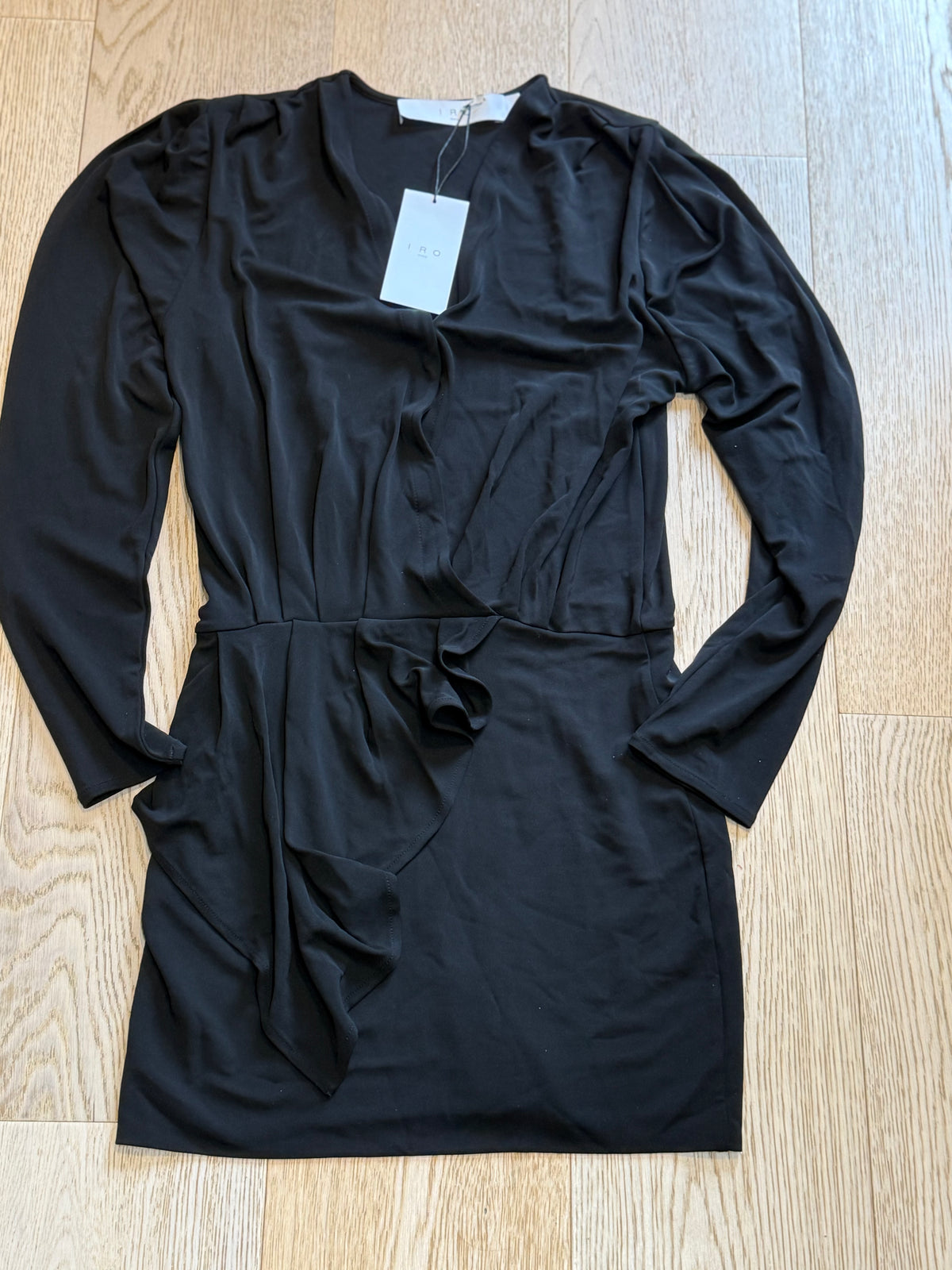 ✨ Neuve 365€ - IRO - Robe cache cœur - T 34 ok 36 ✨