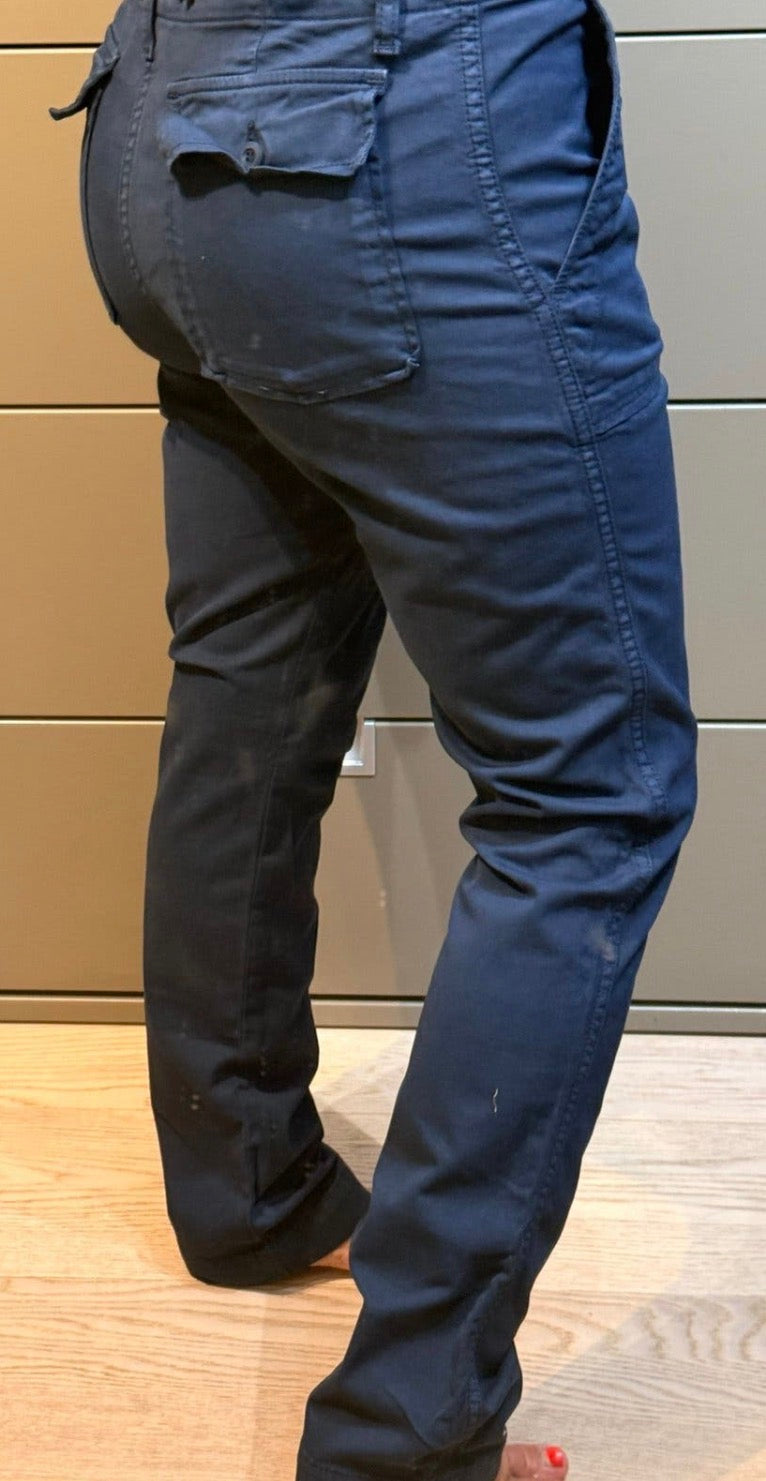 ✨ Ba&sh - Pantalon Cargo bleue marine - T36 ok 38 ✨