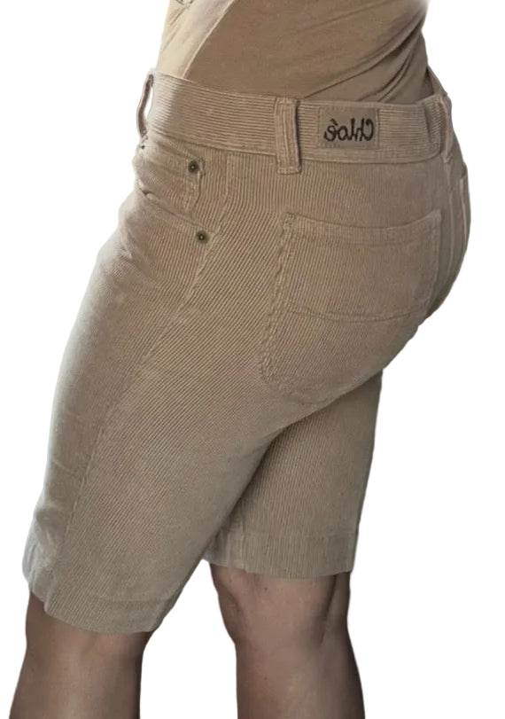 ✨ Chloé - Bermuda velours Camel - T34 XS ✨