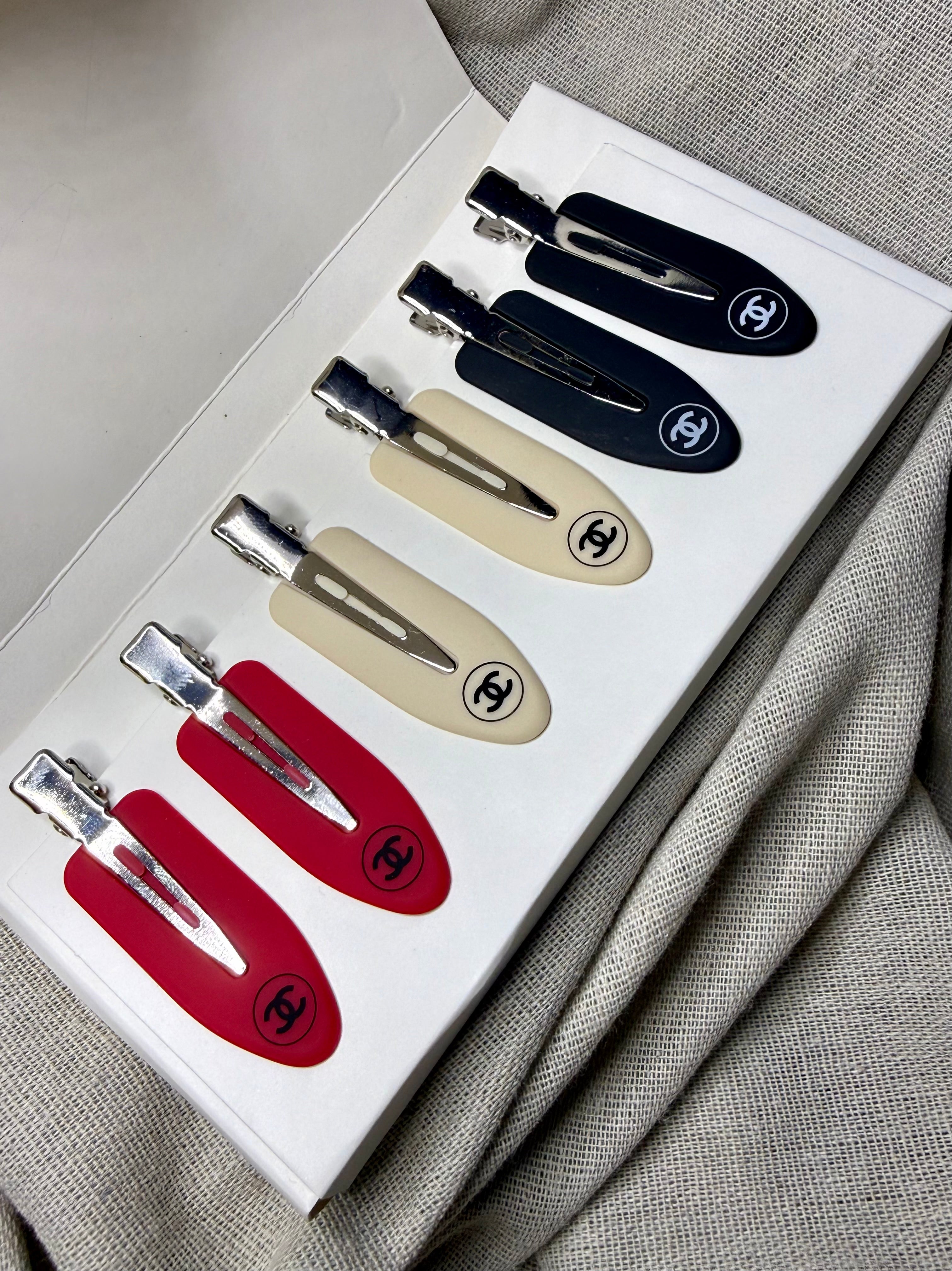 ✨ Coffret Collector 6 Pinces à Cheveux Sans Pli – Chanel Beauté ✨