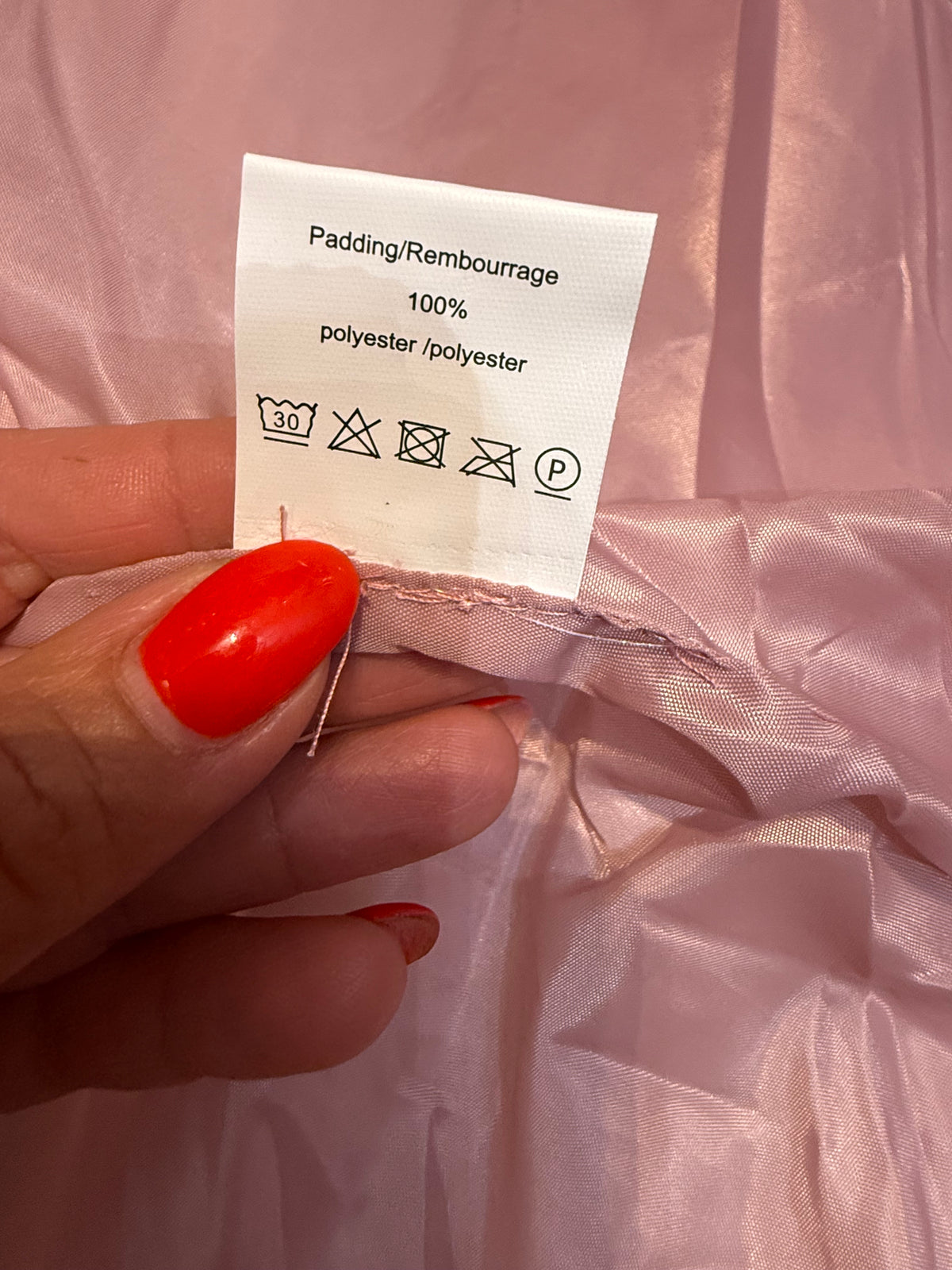 ✨ Neuve 130€ Diab’less - Doudoune Rose Métal - XL ok XXL ✨