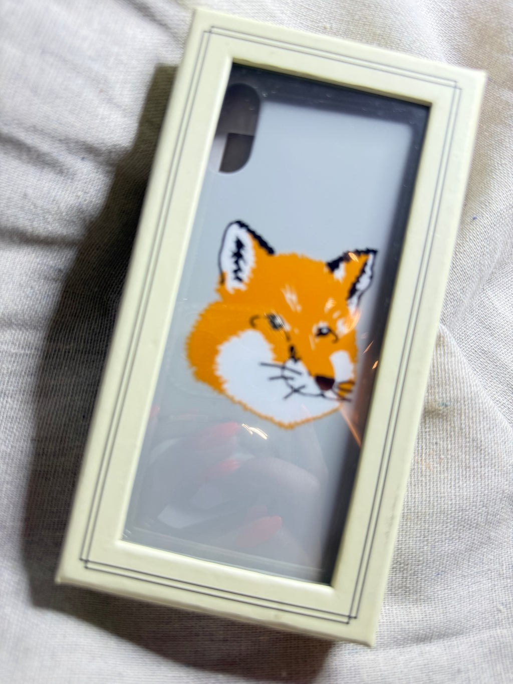 ✨ Neuve 70€ Maison Kitsuné coque iPhone X et XS full set 🦊 ✨