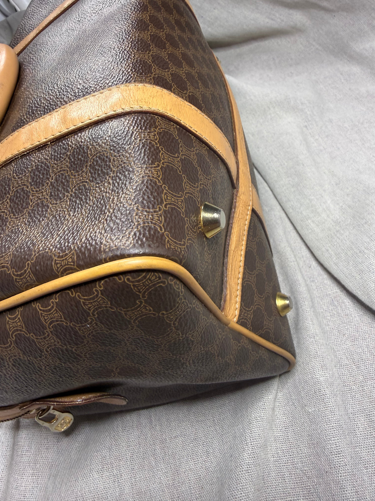 ✨ Sac Céline Boston 30 Macadam Vintage – Une Pépite Iconique ✨