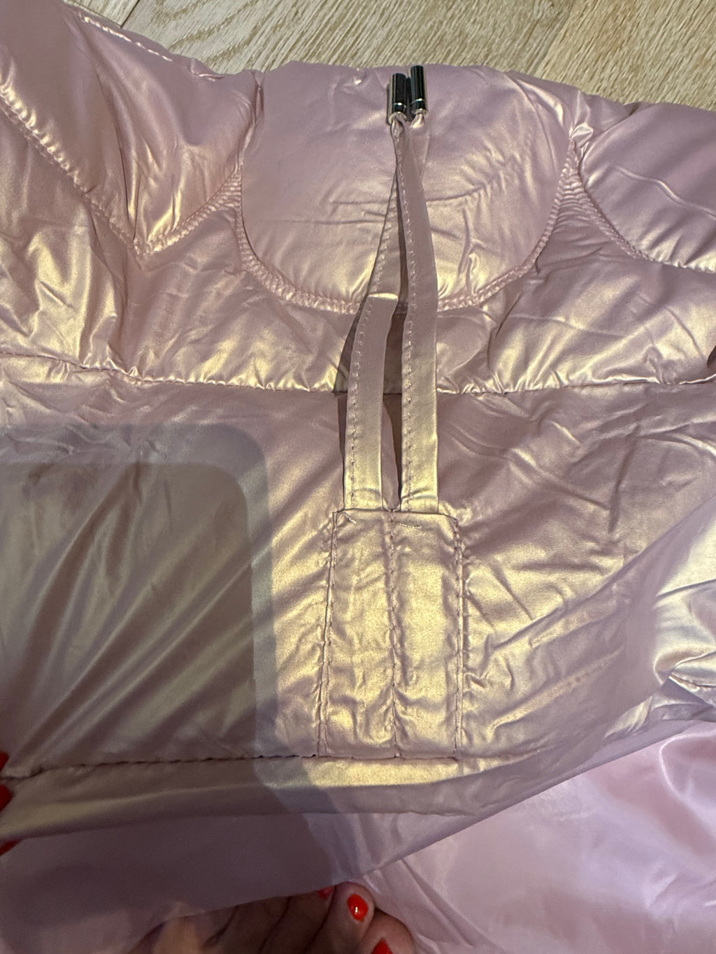 ✨ Neuve 130€ Diab’less - Doudoune Rose Métal - XL ok XXL ✨