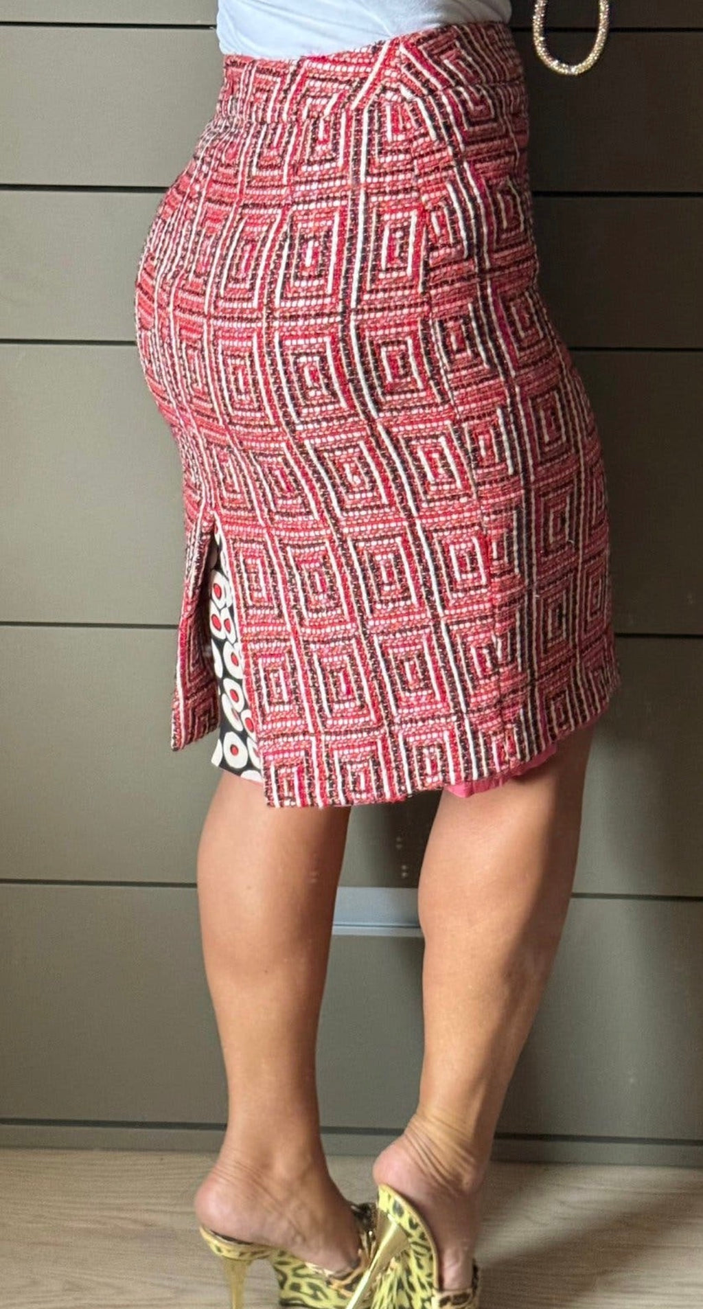 ✨ [Collector] Jupe Crayon en Tweed Christian Lacroix – Pièce d’Archive Vintage (T. 36) ✨