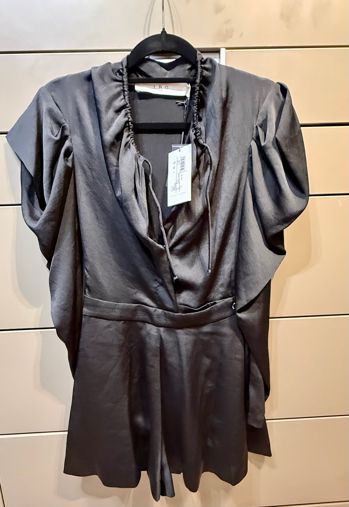 ✨ Neuf 395€ Combishort IRO Paris — Modèle "Lamas" T34 ✨