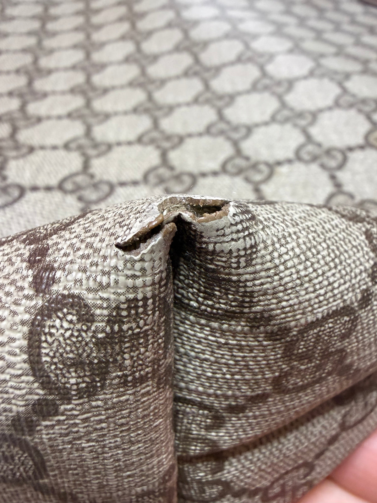 ✨Gucci - grand cabas Vintage en toile GG ✨