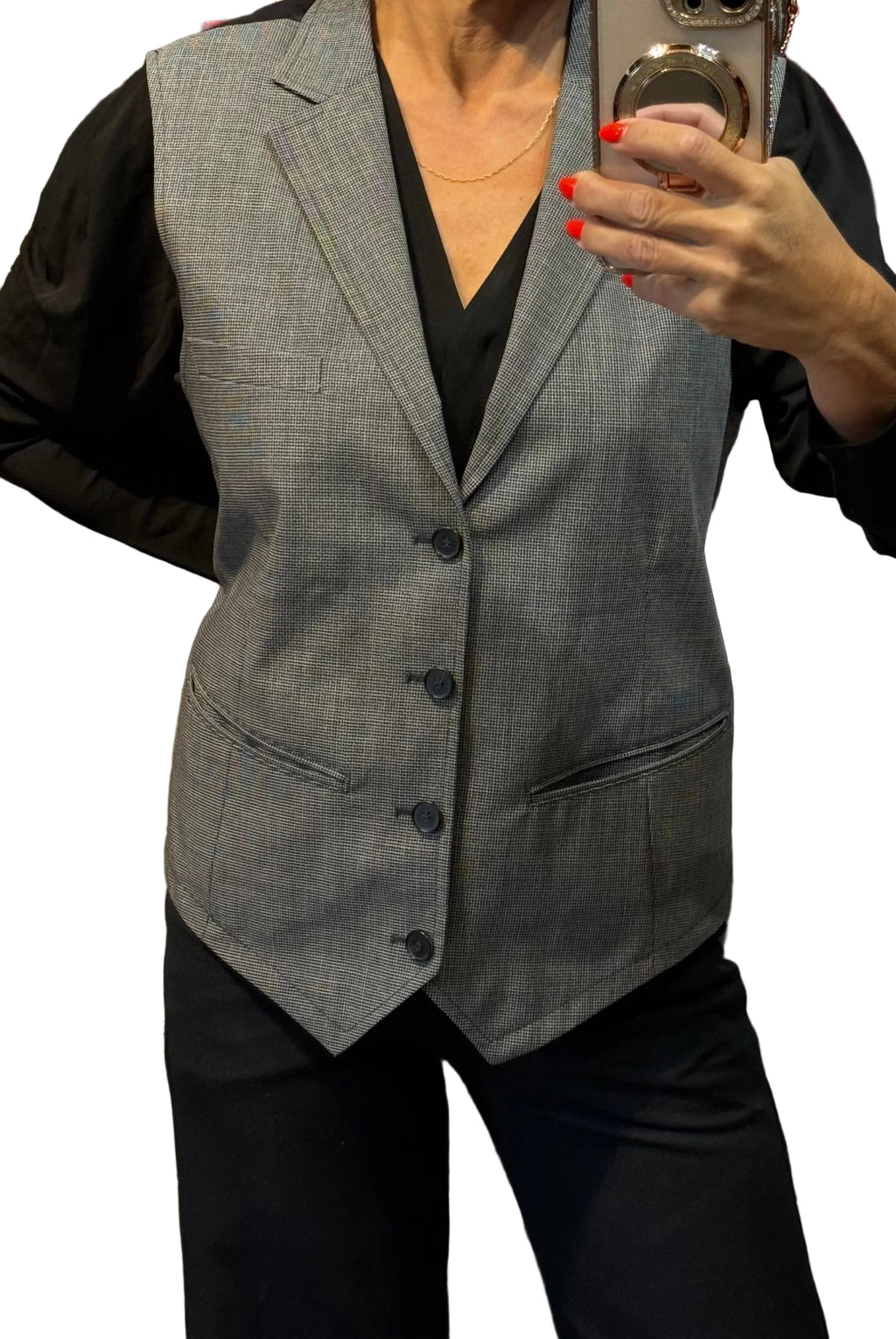 ✨ Lagerfeld - Gilet costume - M homme - L femme ✨