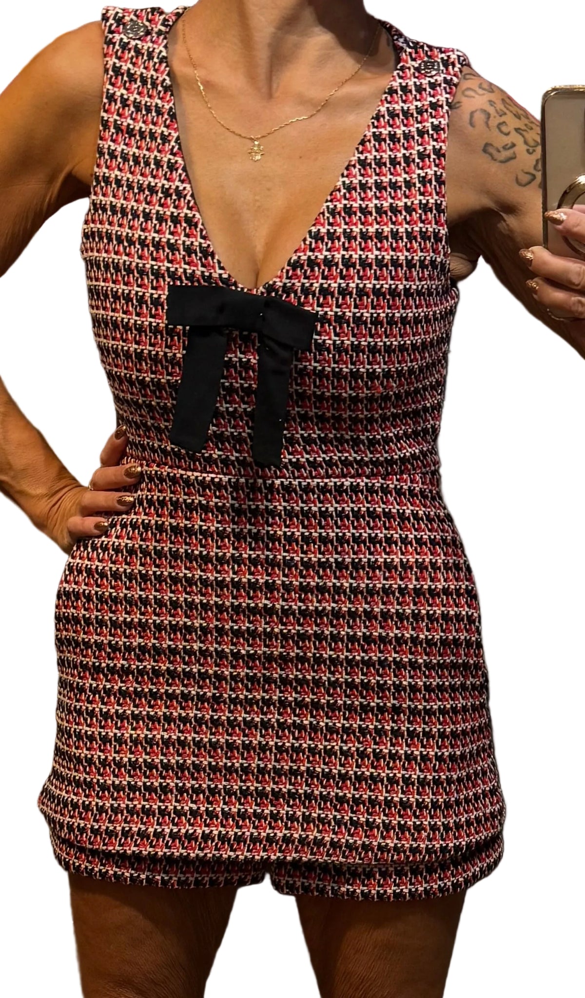 ✨ Maje - Combishort en tweed - Rétro - T36 ✨