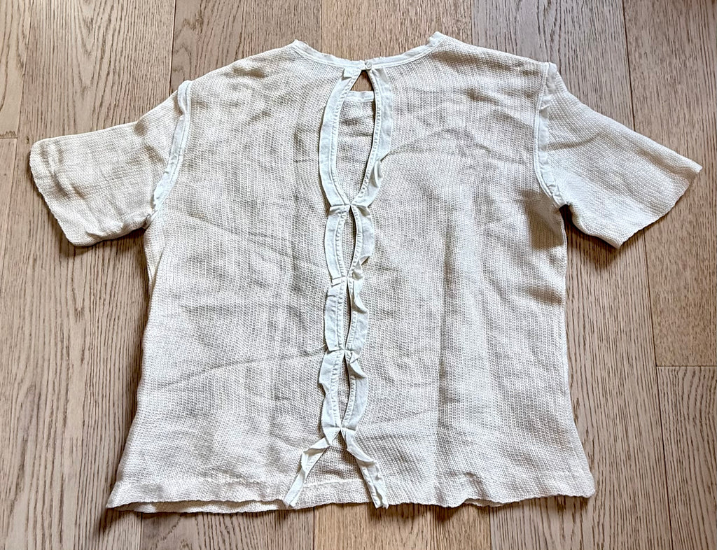 ✨ Sandro Paris - Top en maille dos nu ajouré - 36 ok 38 ✨