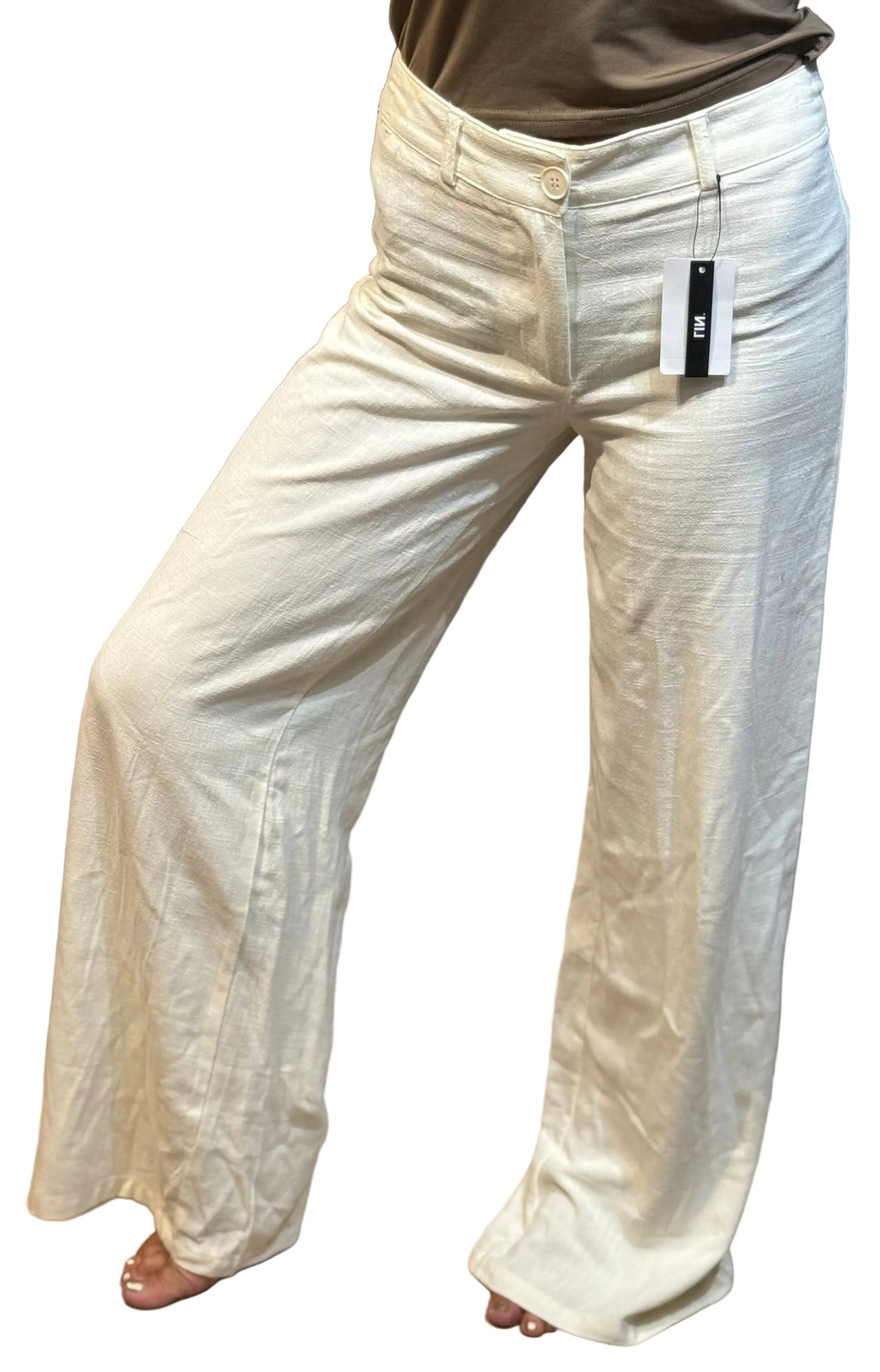 ✨ Neuf 30€ - Jenyfer - Pantalon fluide blanc - T36 ✨