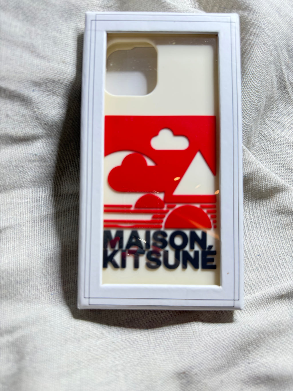 ✨ Neuve 70€ Maison Kitsuné coque iPhone 12 et 12 pro full set ✨