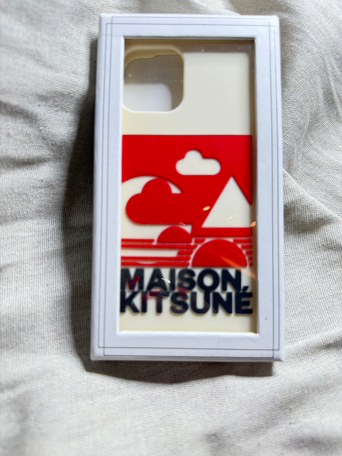 ✨ Neuve 70€ Maison Kitsuné coque iPhone 12 et 12 pro full set ✨