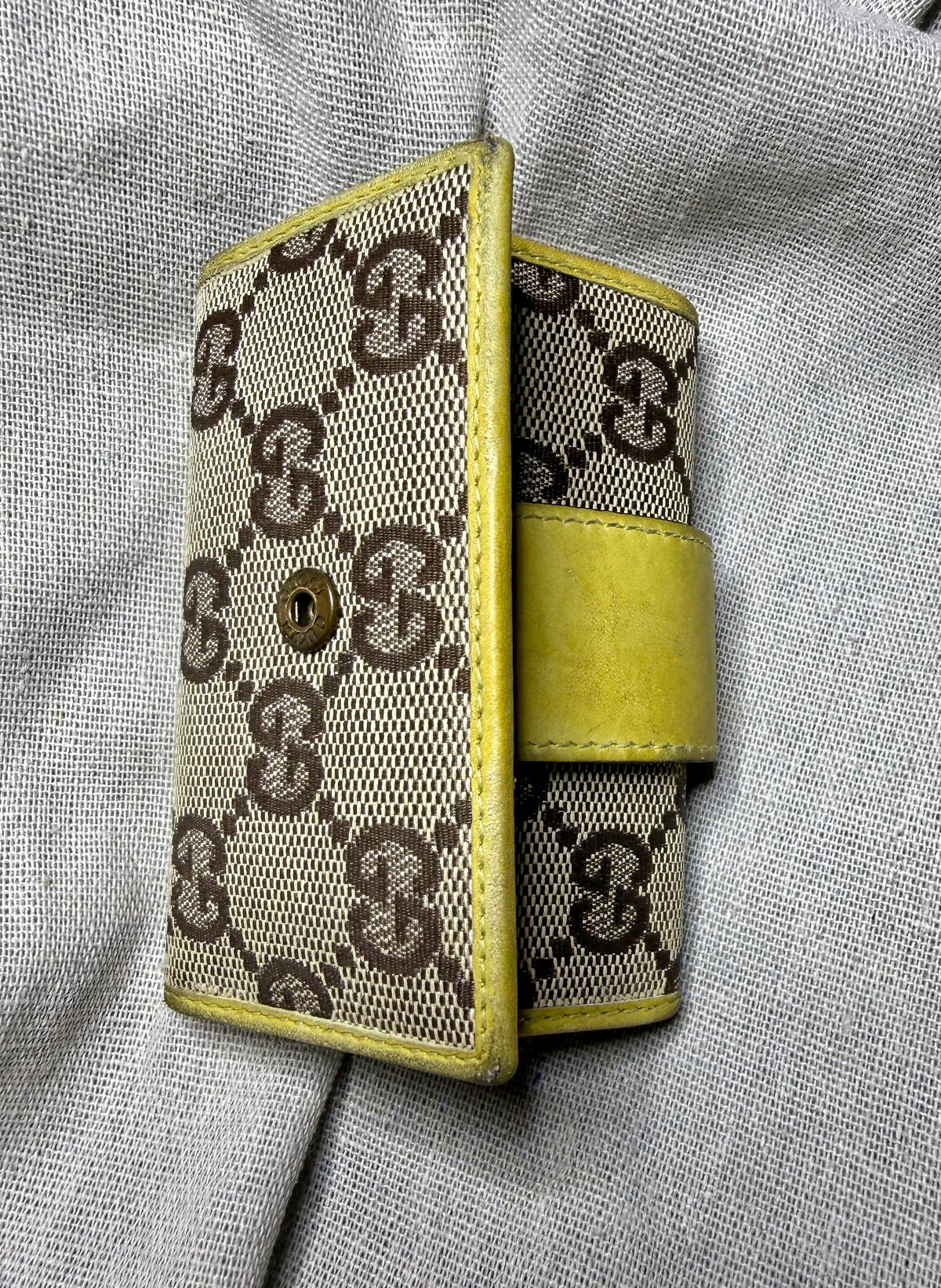 ✨ Gucci - Étui Porte clés - Vintage - 6 crochets - Mixte - GG monogramme ✨