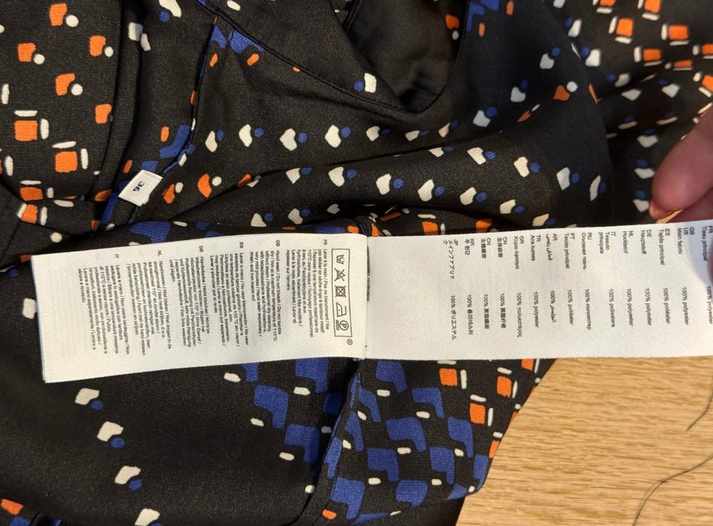 ✨ Claudie Pierlot - Blouse chic graphique - Modèle Bobin - T.36 ✨