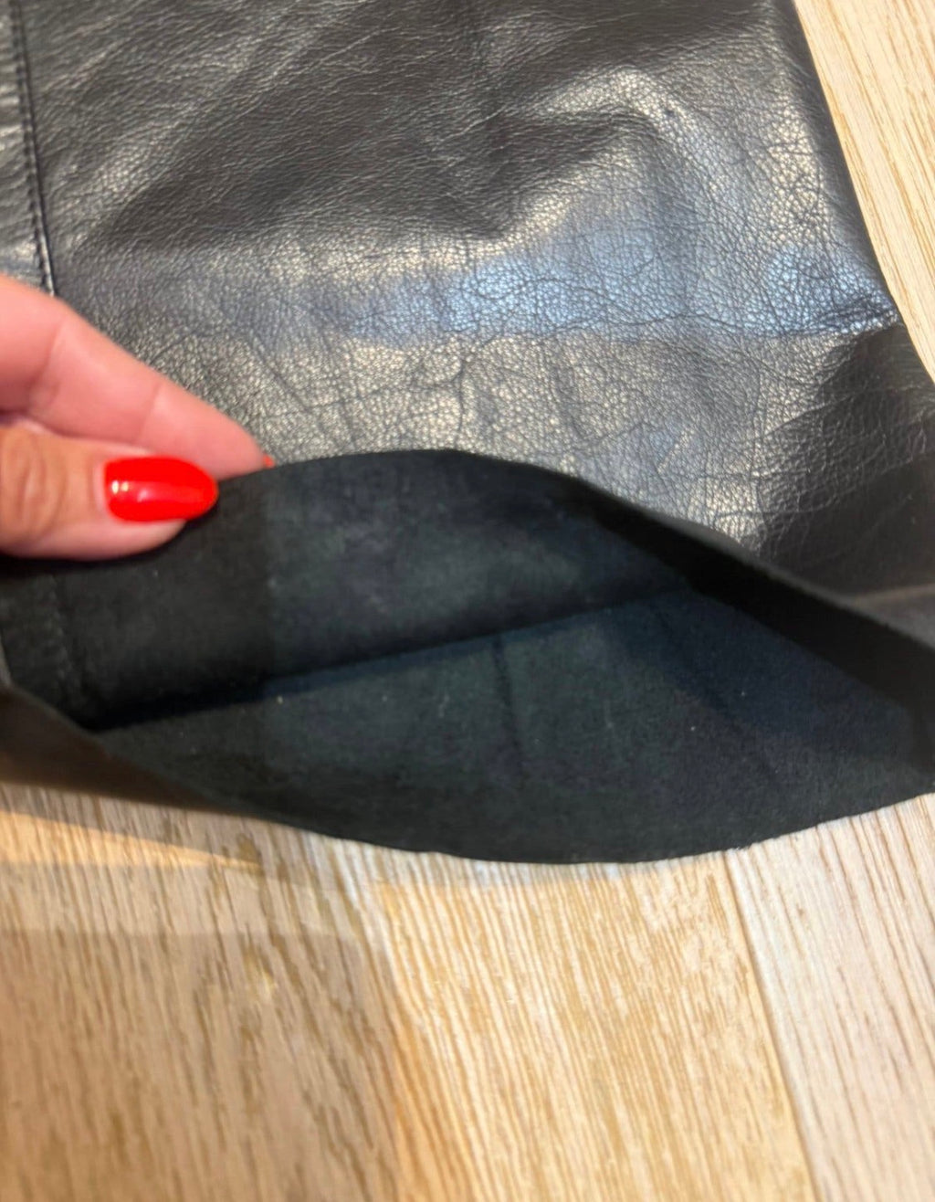 ✨ Barbara Bui - Pantalon en cuir de vachette - T34 ✨
