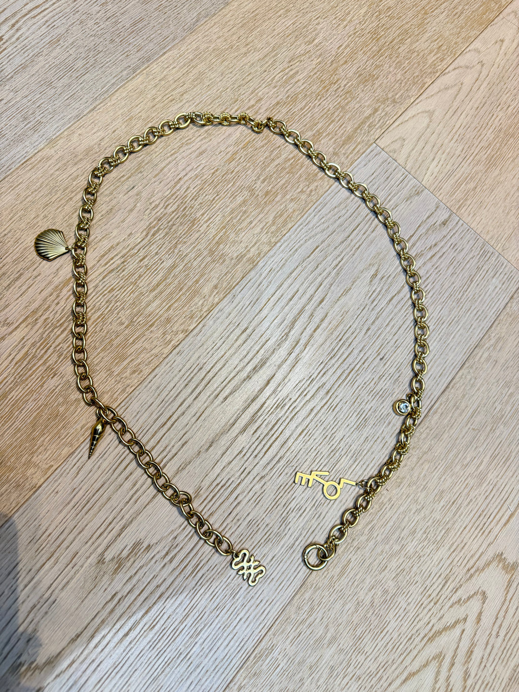 ✨ Neuve 125€ Sandro Magnifique ceinture bijou charms ok jusque 42 ✨