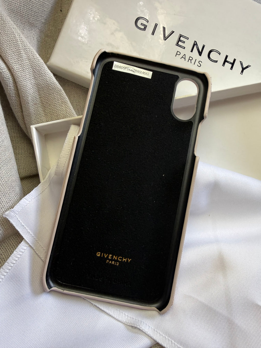 ✨ Neuve Givenchy full set 450€ coque IPhone X ou XS Rose ✨