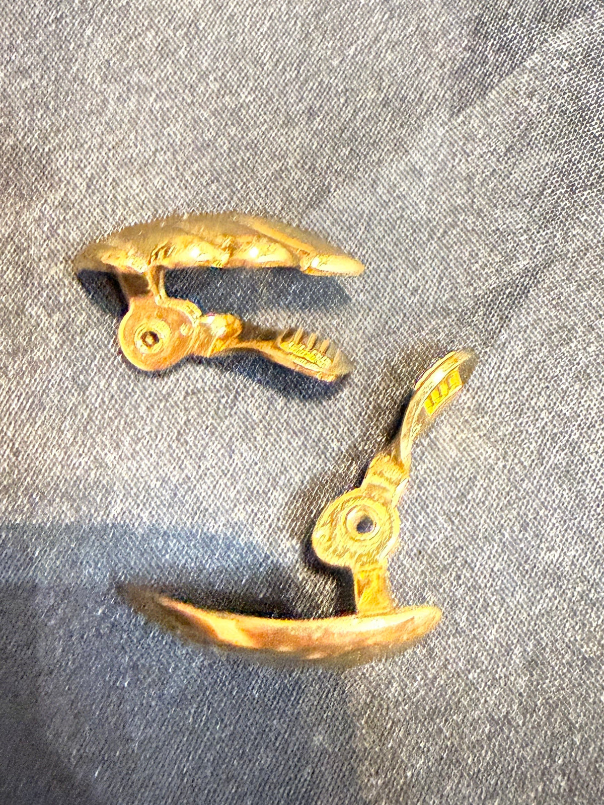 ✨ MONET Clips d’oreilles Exceptionnels Vintage - Triple Placage Or Lourd ✨