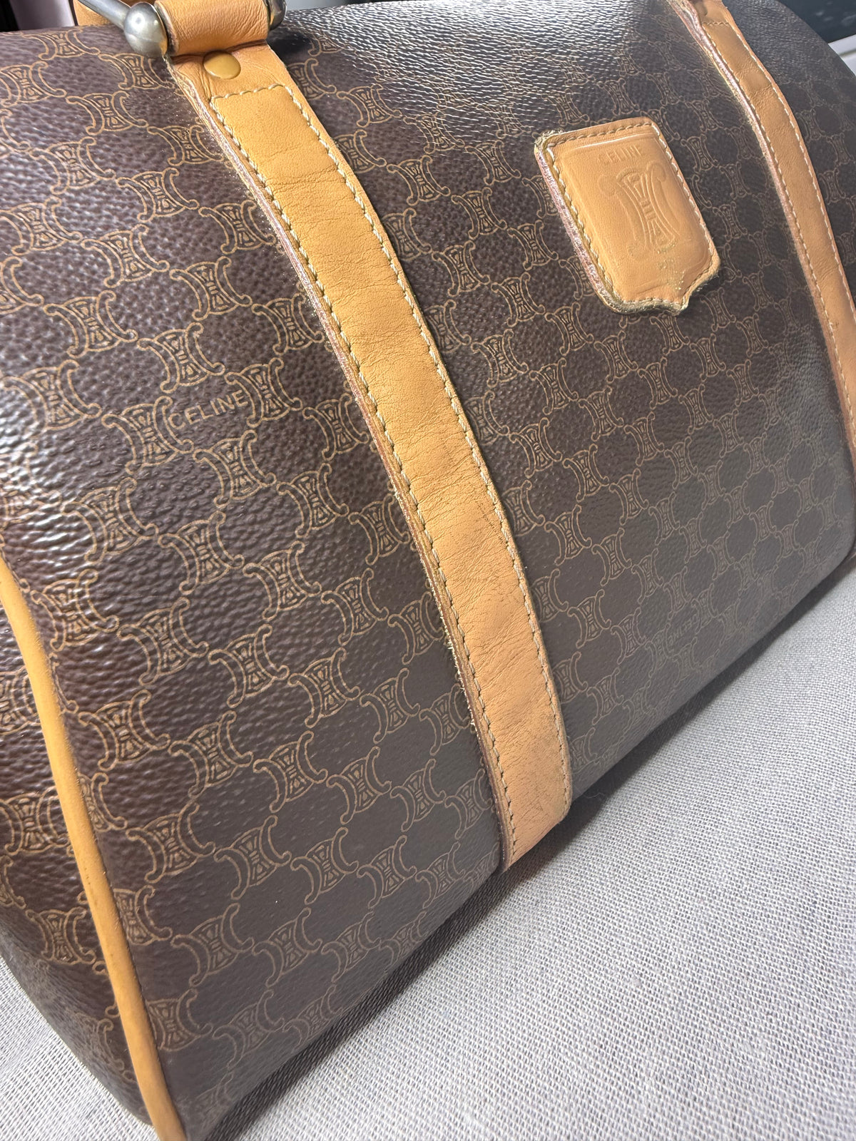 ✨ Sac Céline Boston 30 Macadam Vintage – Une Pépite Iconique ✨