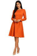 ✨ Maje - Robe évasée orange - T36 ✨