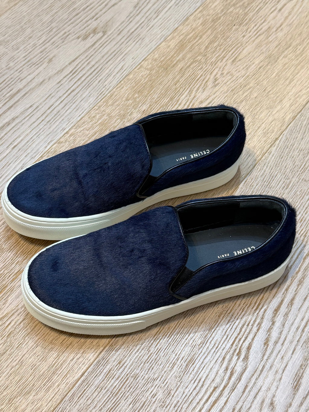 ✨ Neuves 850€ - Céline - Baskets veau poulain - T36 ✨