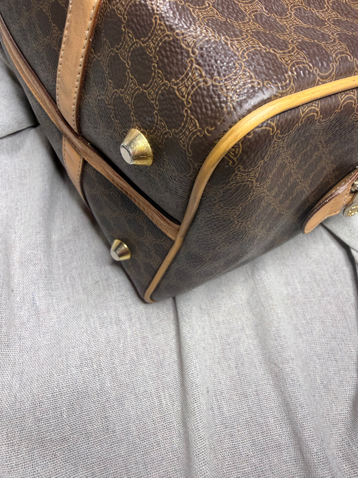 ✨ Sac Céline Boston 30 Macadam Vintage – Une Pépite Iconique ✨