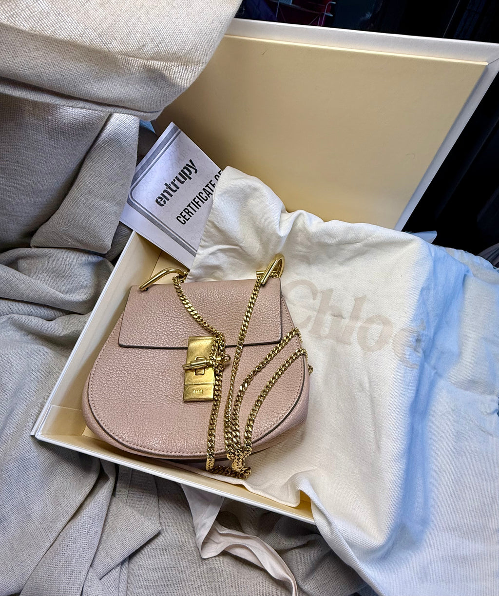 ✨ Sac Chloé Drew 2015 full set avec certificat offert ✨