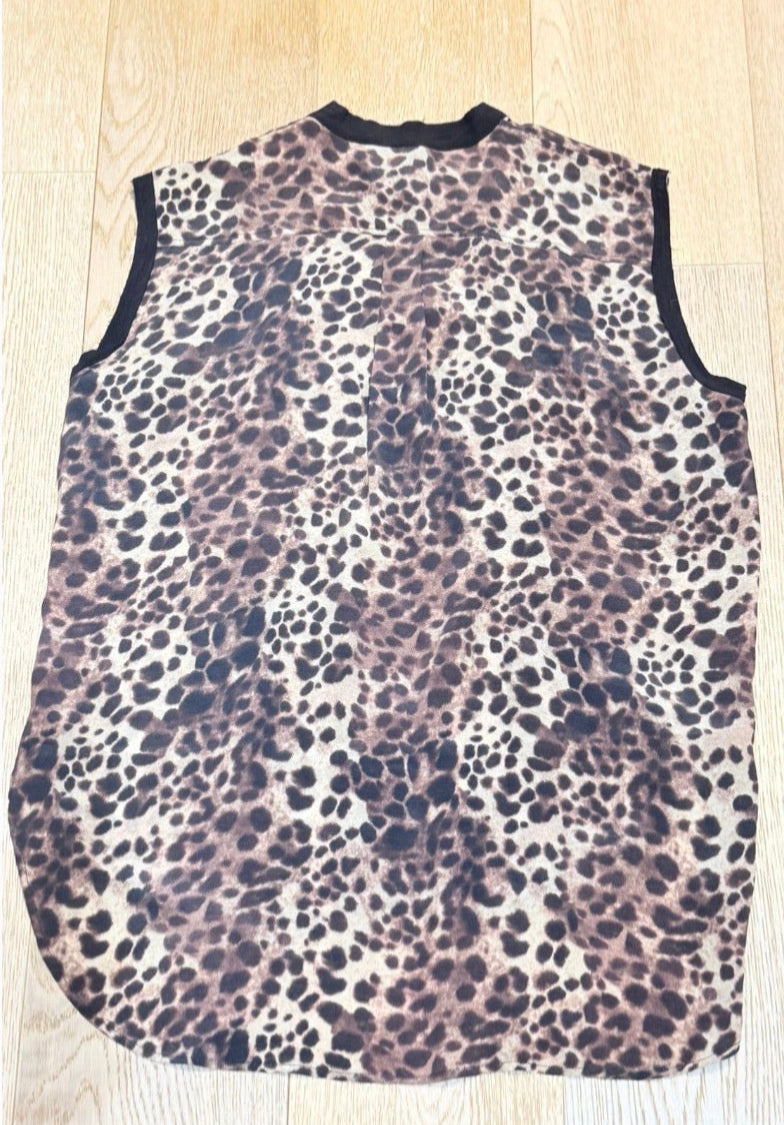 ✨ Isabelle Marant - Haut Tunique oversize Léopard 🐆 - Taille Unique ok 34 au 42 ✨