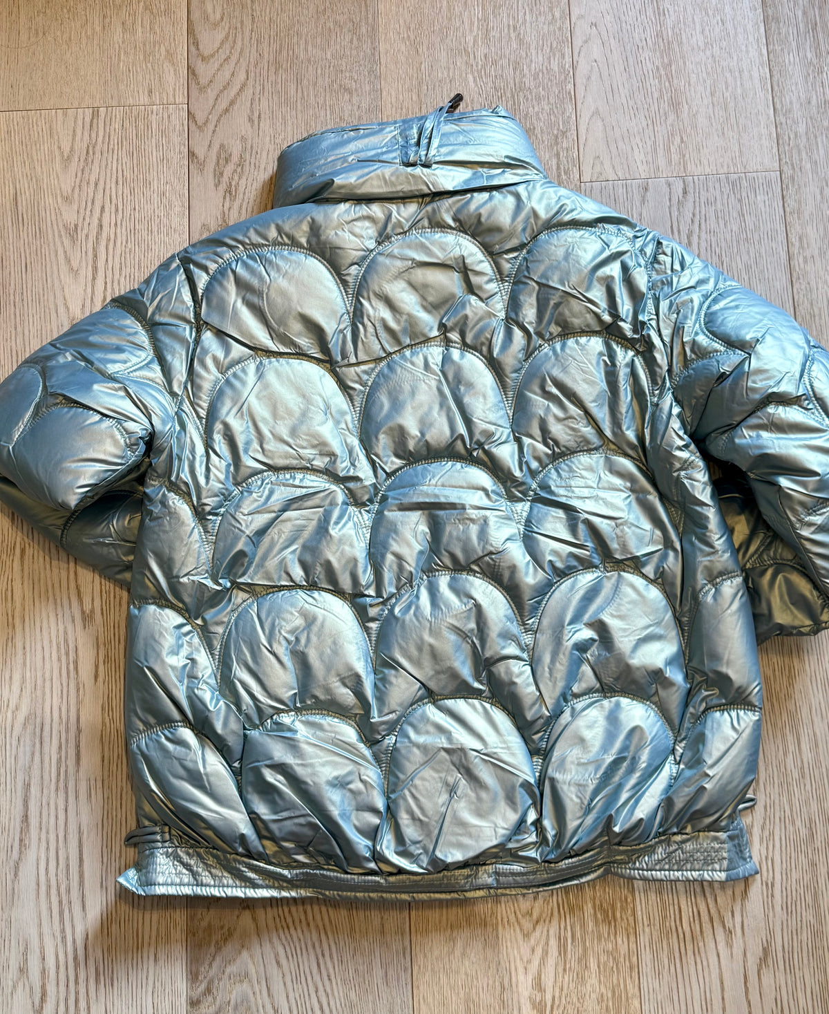 ✨ Neuve 130€ Diab’less Doudoune bleu métal M ok L ✨