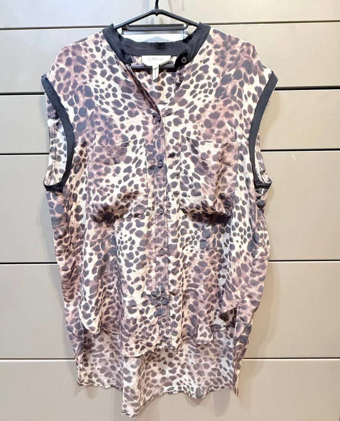 ✨ Isabelle Marant - Haut Tunique oversize Léopard 🐆 - Taille Unique ok 34 au 42 ✨