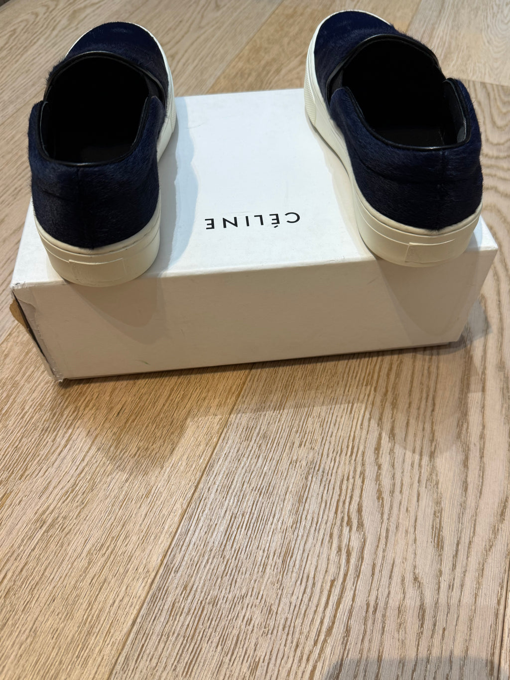 ✨ Neuves 850€ - Céline - Baskets veau poulain - T36 ✨
