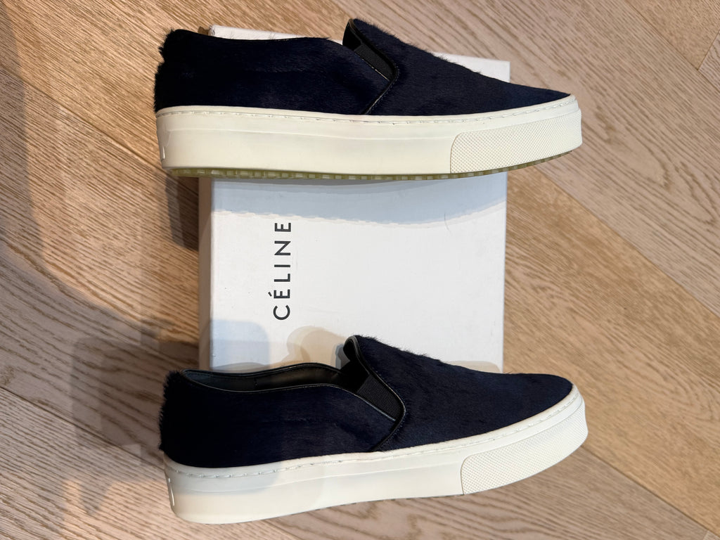 ✨ Neuves 850€ - Céline - Baskets veau poulain - T36 ✨