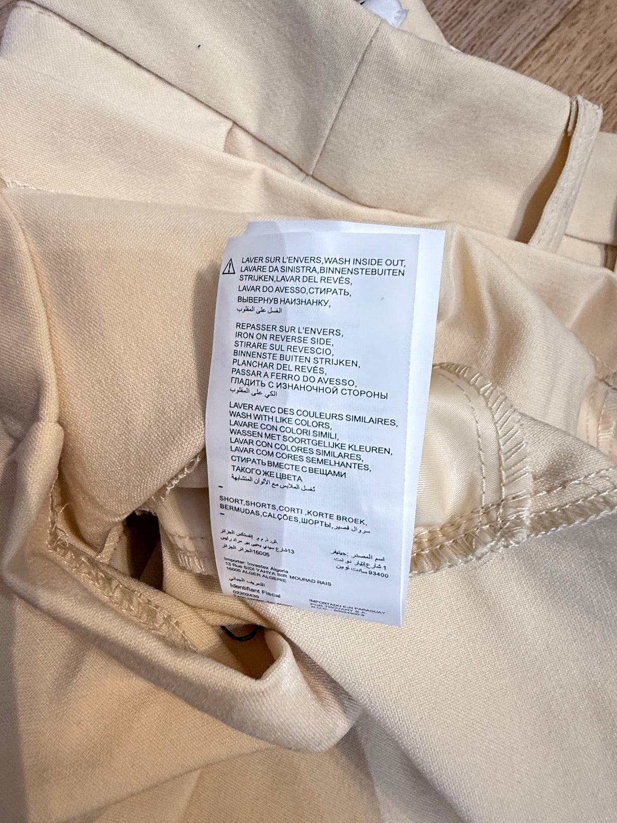✨ Neuf 20€ - Jenyfer - short beige - 36/38✨