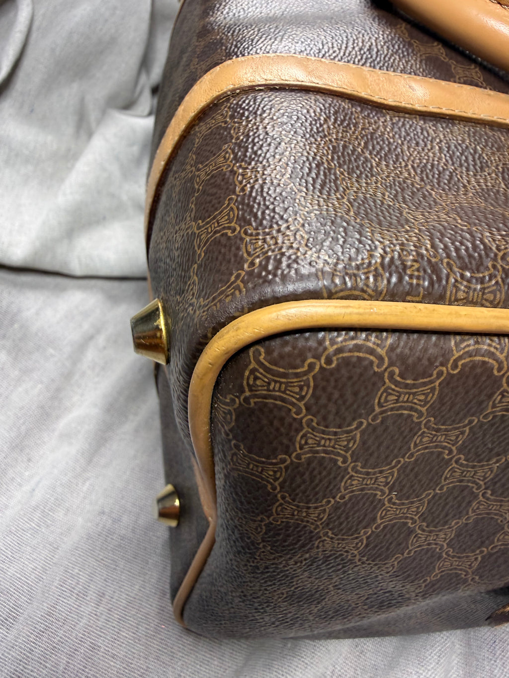 ✨ Sac Céline Boston 30 Macadam Vintage – Une Pépite Iconique ✨