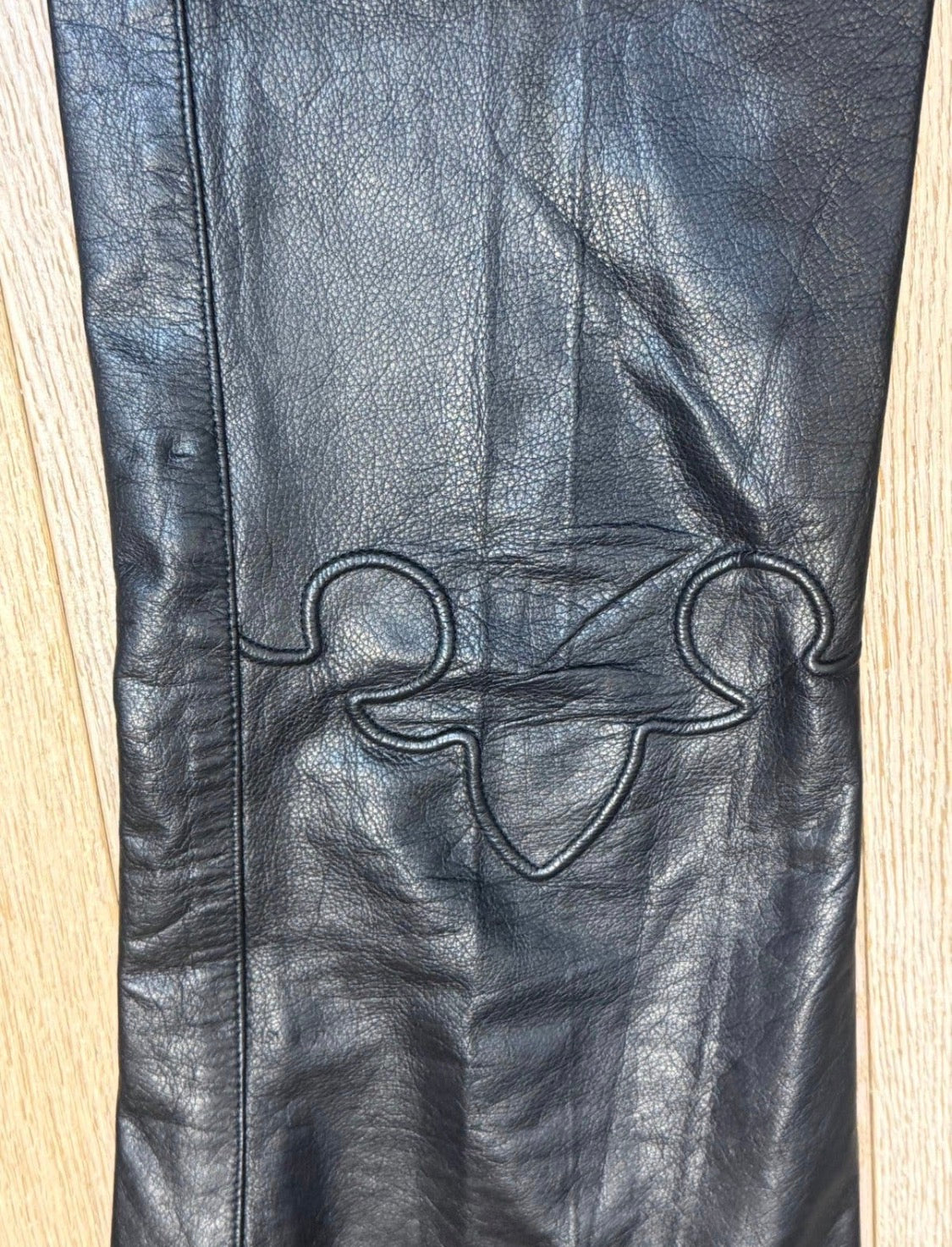 ✨ Barbara Bui - Pantalon en cuir de vachette - T34 ✨