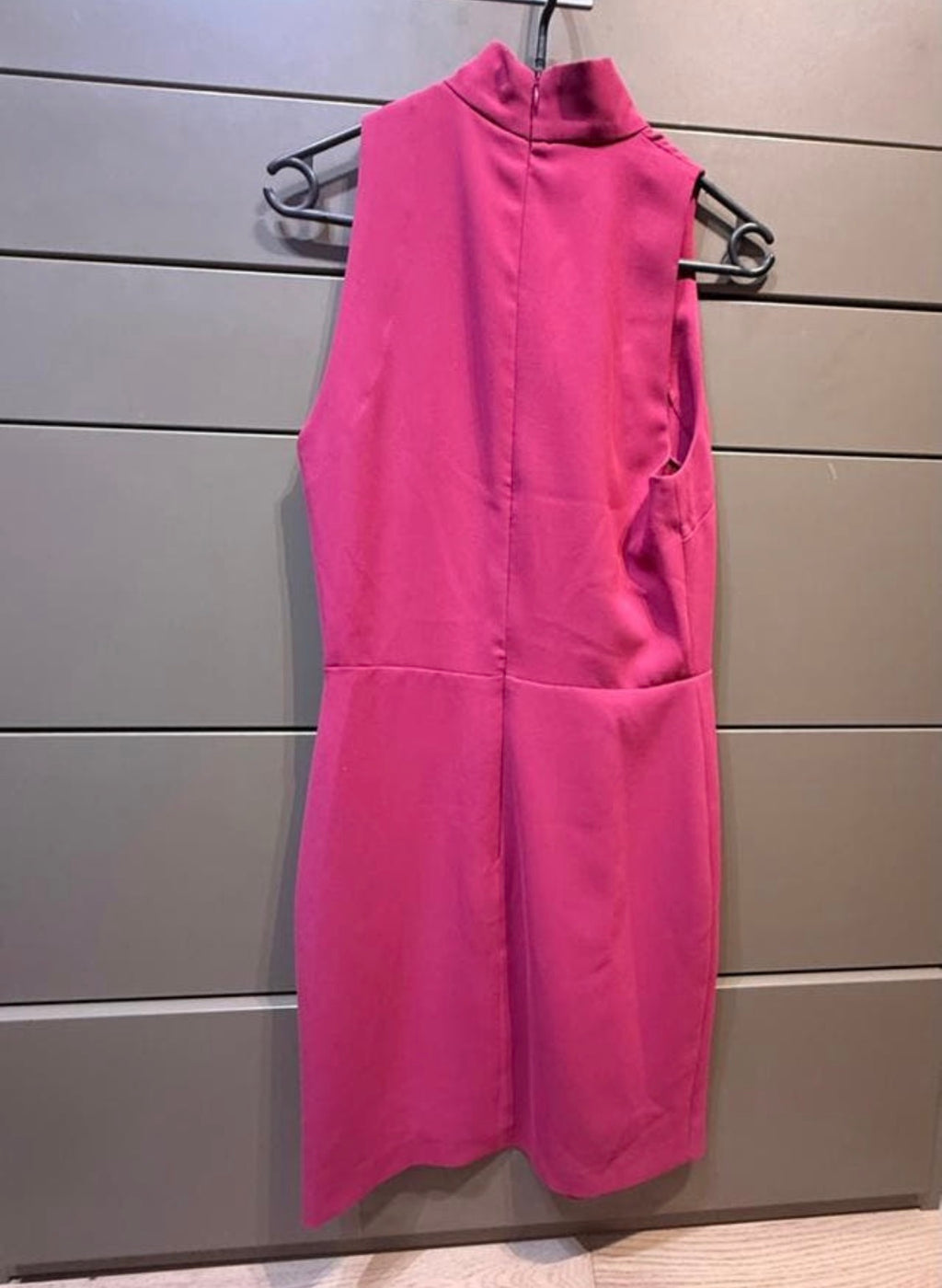✨ Neuve 345€ - Iro - Robe asymétrique fuschia - T36 S ✨