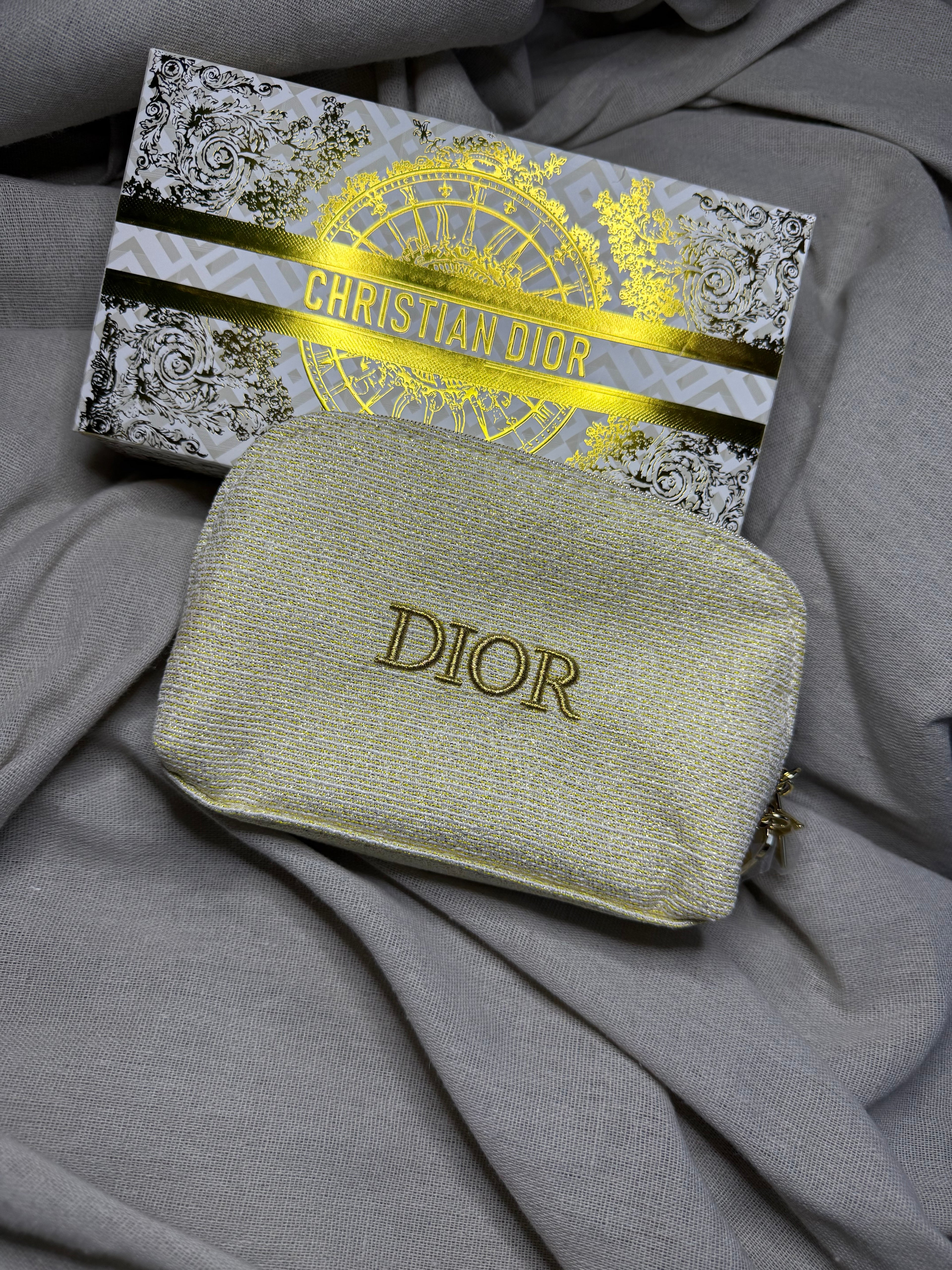 ✨ Neuve Trousse Dior Beauty dorée édition limitée ✨