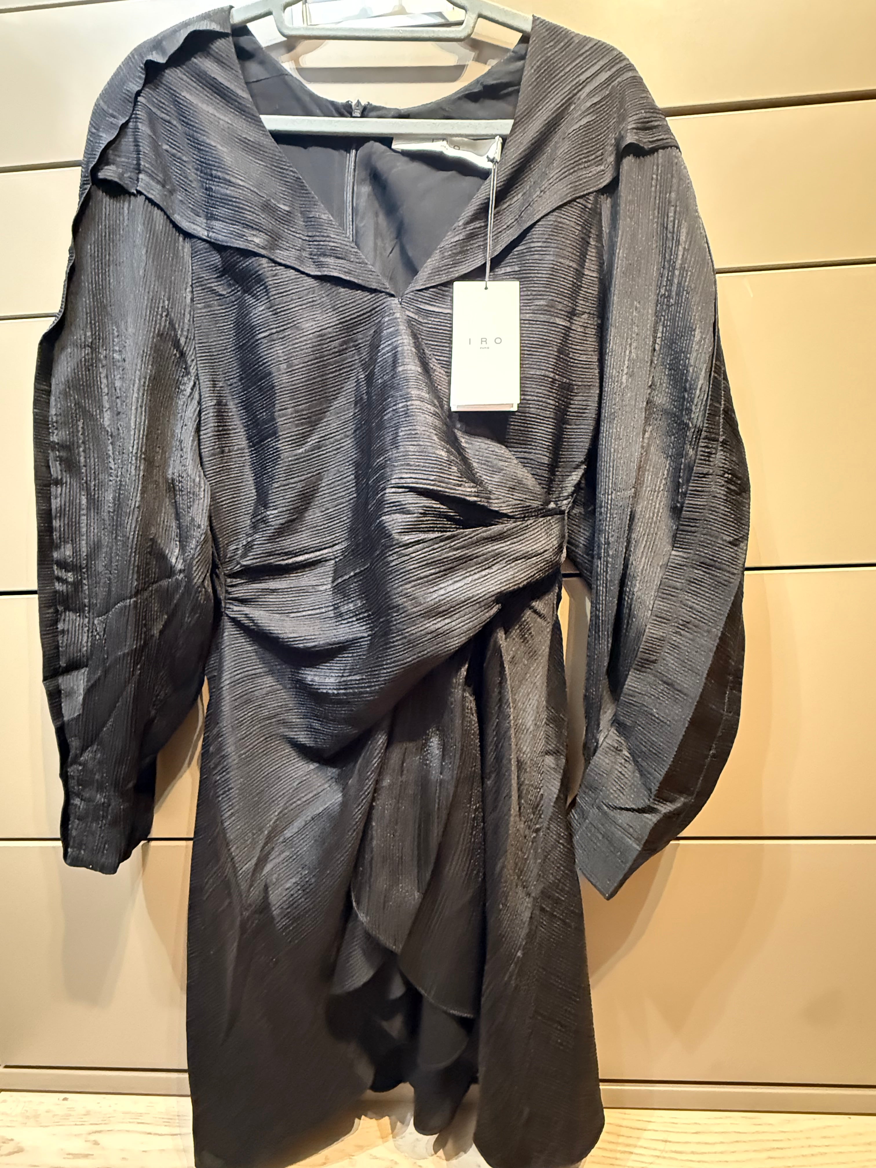 ✨ Sublime robe ANOKIA d'IRO Paris - Pièce d'exception Neuve 545€ T36 ✨