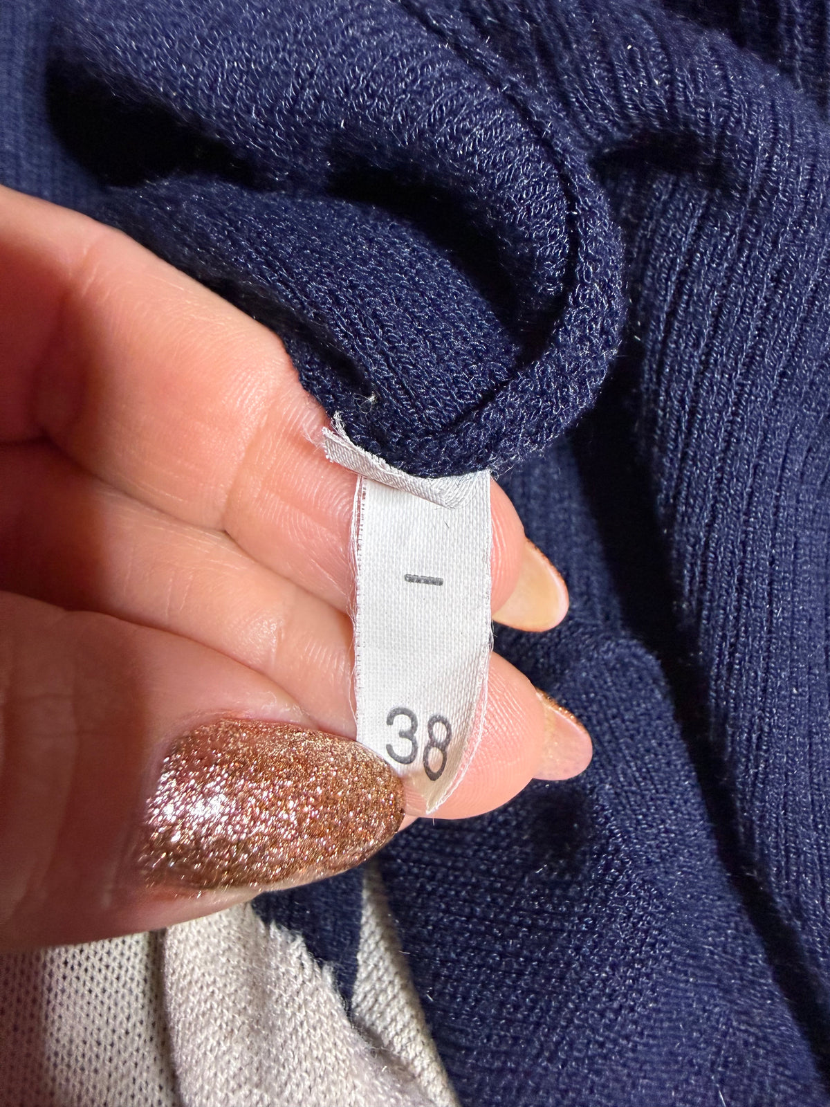 ✨ Armani Jeans - Robe marinière en laine - T38 M ✨