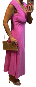 ✨ Neuve 590€ - Emporio Armani - robe longue Fuschia - T36 S ✨