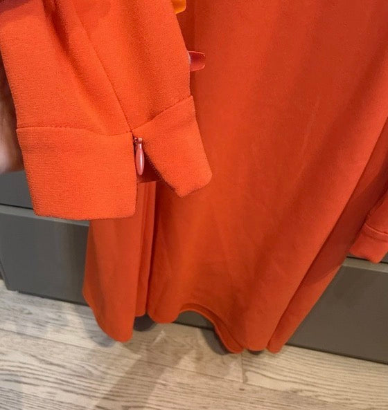 ✨ Maje - Robe évasée orange - T36 ✨