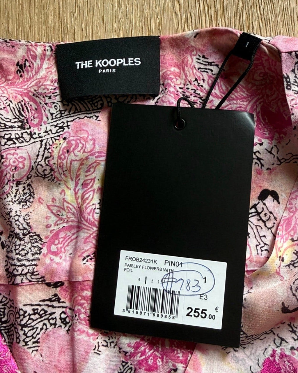 ✨ Neuve 255€ - The Kooples - Robe floral Paisley Rose - T36 S ✨