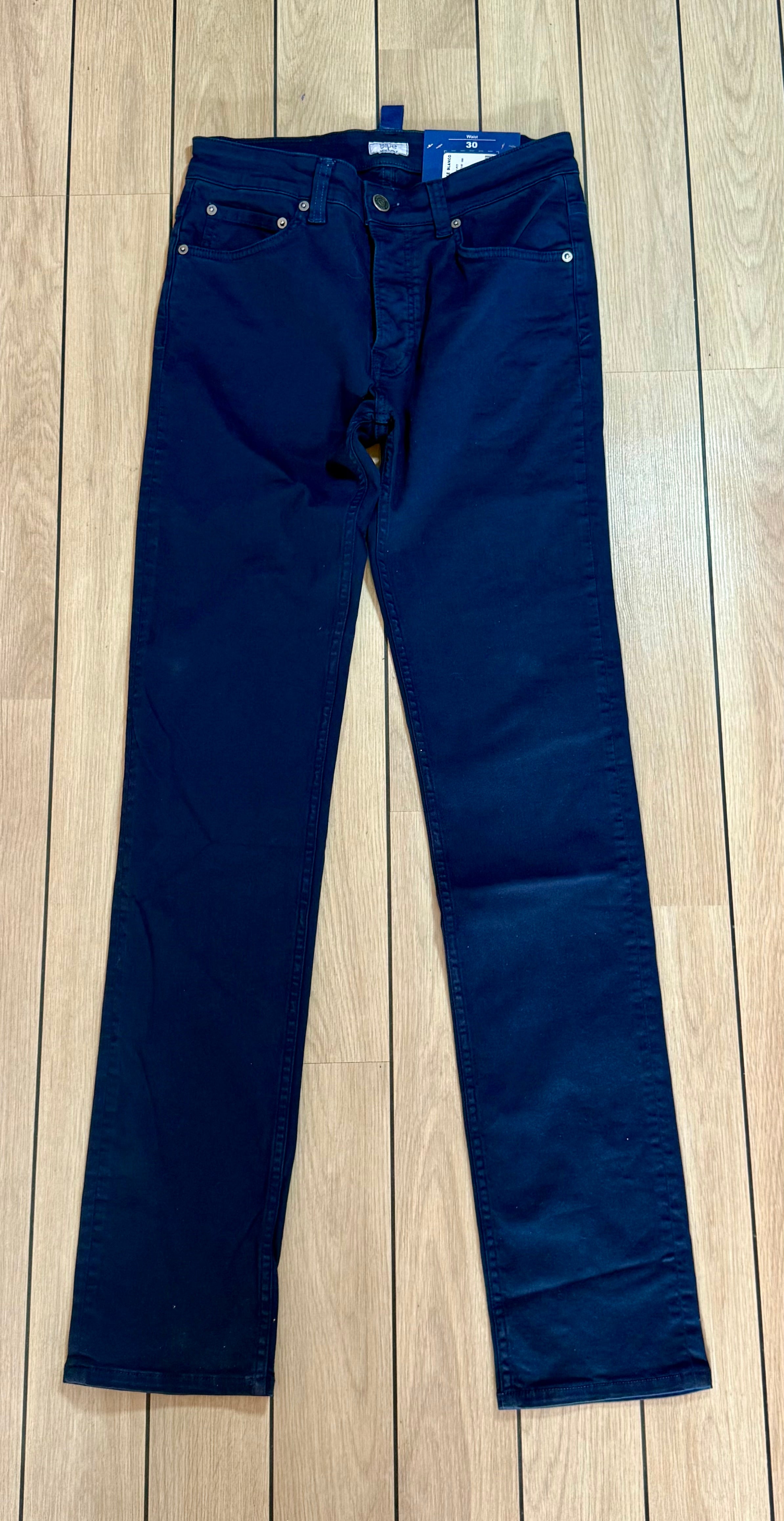 Neuf avec étiquette 115€ pantalon Serge Blanco marine homme US30-FR40