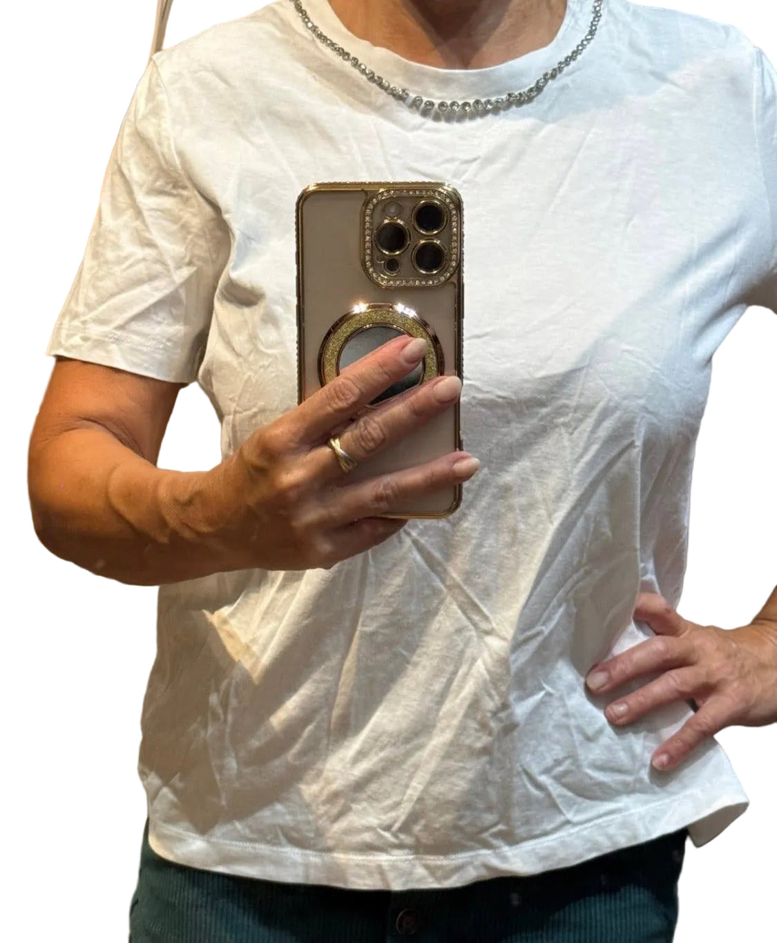 ✨ Neuf 135€ - Maje - T-shirt bijou - T40 L ✨