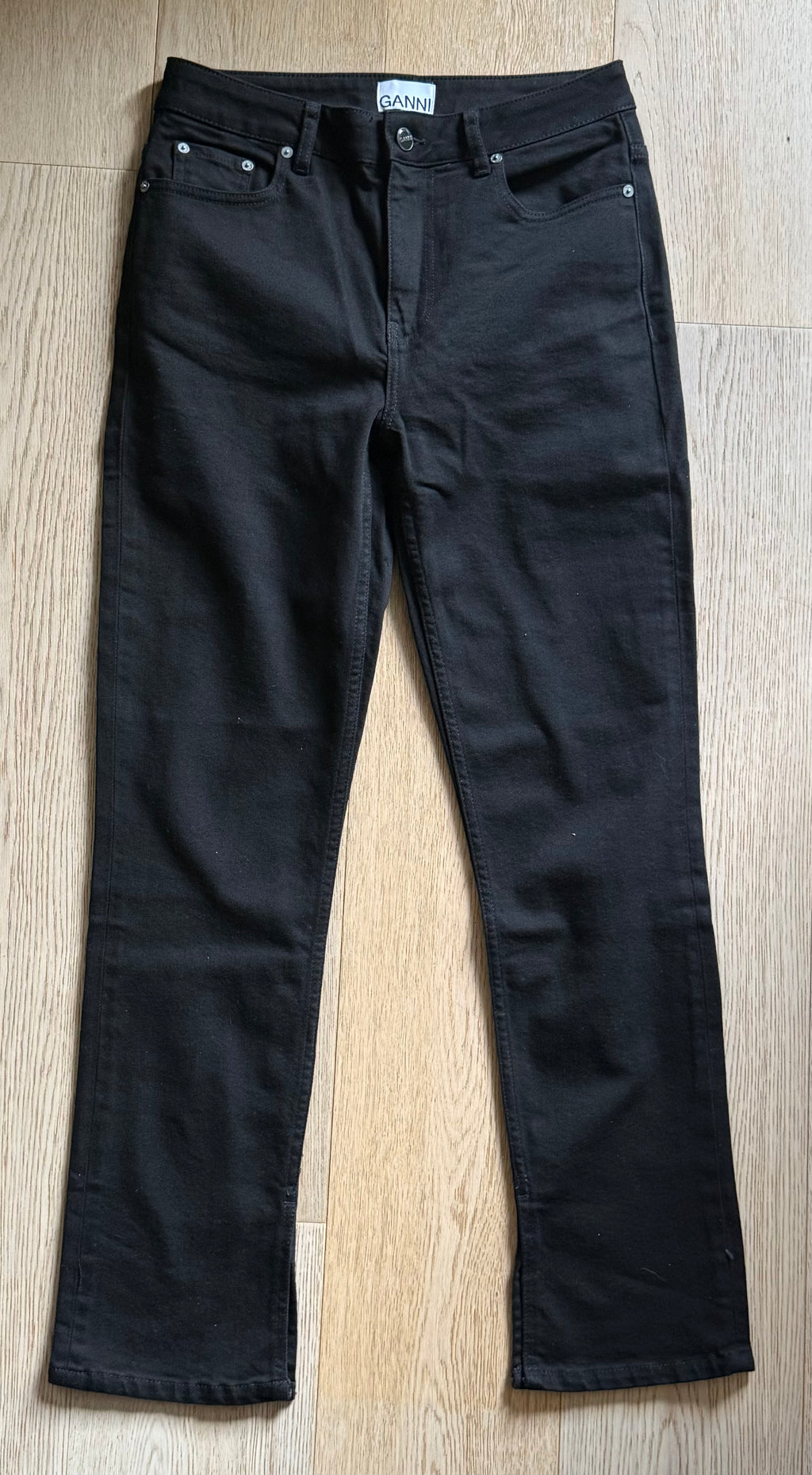 ✨ Neuf 165€ - Ganni - Jean noir Beksi - W29/L34 (38/40FR) ✨