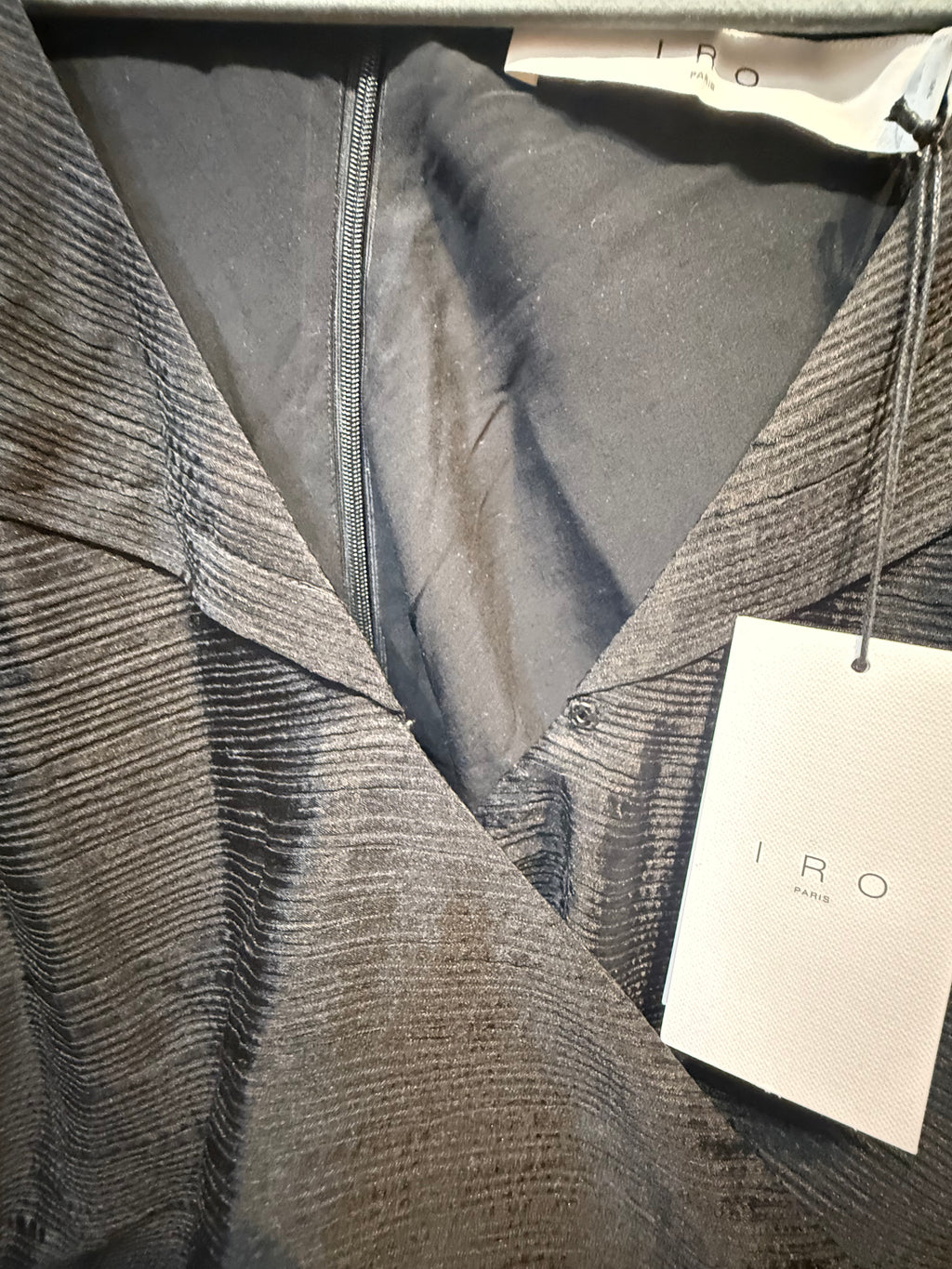 ✨ Sublime robe ANOKIA d'IRO Paris - Pièce d'exception Neuve 545€ T36 ✨